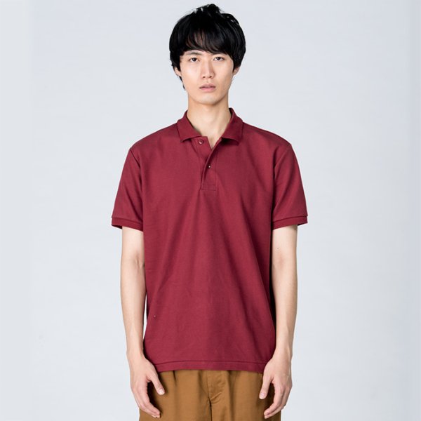 画像2: 【Printstar】プリントスター 5.8オンス T/Cポロシャツ (2)