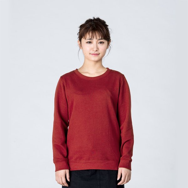 画像2: 【Printstar】プリントスター 8.4オンス クルーネックライトトレーナー (裏パイル) (ウーマンサイズ) (2)