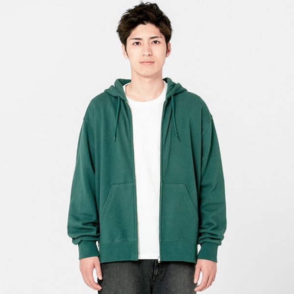 画像3: 【Printstar】プリントスター 9.7オンス スタンダードWフードジップパーカー (裏パイル) (3)