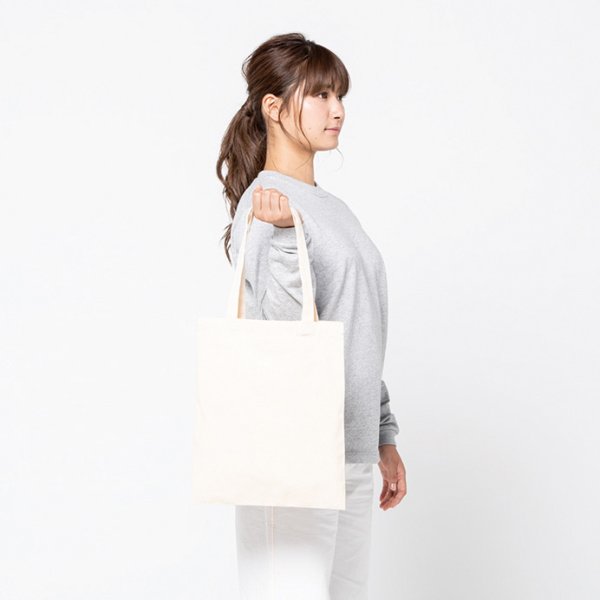 画像2: 【Printstar】プリントスター ライトキャンバスフラットトート (M) (2)