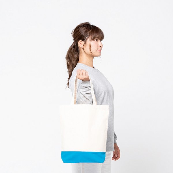 画像2: 【Printstar】プリントスター キャンバスツートントート (M) (2)