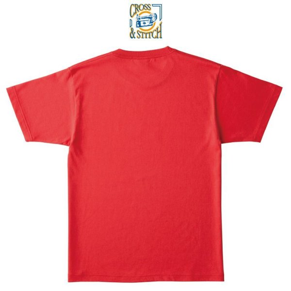 画像2: 【CROSS STITCH】クロススティッチ 6.2oz オープンエンド マックスウェイト Tシャツ (2)