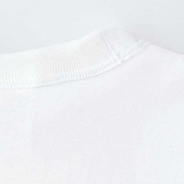 画像5: 【CROSS STITCH】クロススティッチ 6.2oz オープンエンド マックスウェイト バインダーネックTシャツ (5)