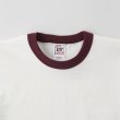 画像4: 【CROSS STITCH】クロススティッチ　6.2oz オープンエンド マックスウェイト リンガーTシャツ (4)