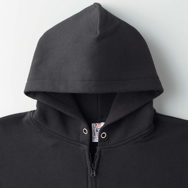 画像2: 【crossstich】クロススティッチ 10.0oz レギュラーウェイト スウェット ジップパーカ (裏パイル) (キッズサイズ) (2)