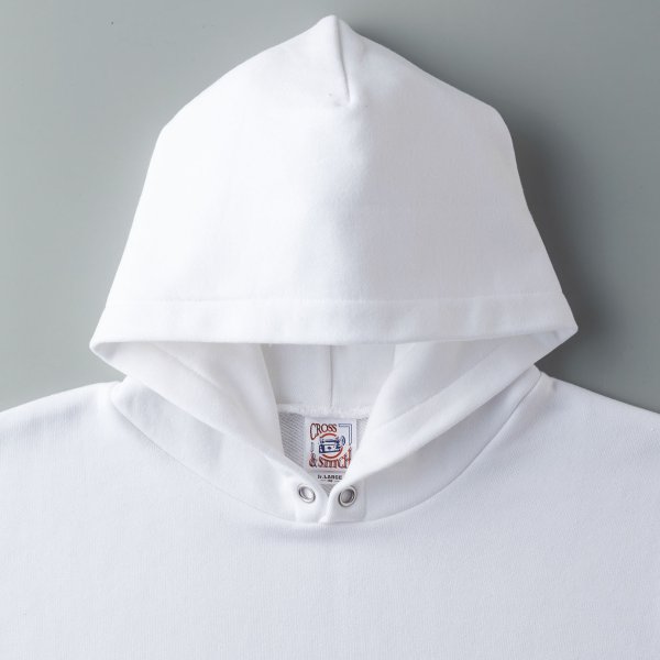 画像2:  【crossstich】クロススティッチ 10.0oz レギュラーウェイト スウェット P/Oパーカ (裏パイル) (2)