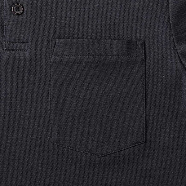 画像3: 【BEES BEAM】ビーズビーム 4.3oz ポケット付き アクティブ ポロシャツ (3)