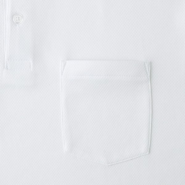 画像3: 【BEES BEAM】ビーズビーム 4.3oz ポケット付き 長袖 アクティブ ポロシャツ (3)