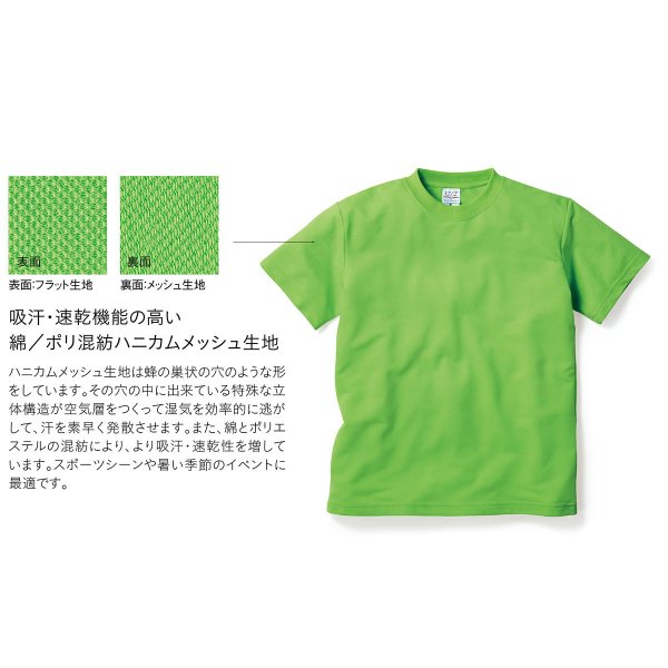 画像2: 【BEES BEAM】ビーズビーム 4.1oz ハニカム Tシャツ | Seventeen VergleBee (2)