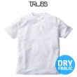 画像1: 【TRUSS】トラス | 4.4oz リサイクルポリエステル Tシャツ (1)