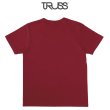 画像2: 【TRUSS】トラス | 5.0oz ベーシックスタイル Tシャツ (2)