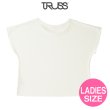 画像2: 【TRUSS】トラス | 4.3oz ウィメンズ ドルマン Tシャツ (2)