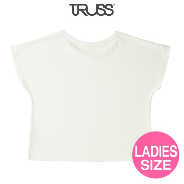 画像2: 【TRUSS】トラス | 4.3oz ウィメンズ ドルマン Tシャツ (2)