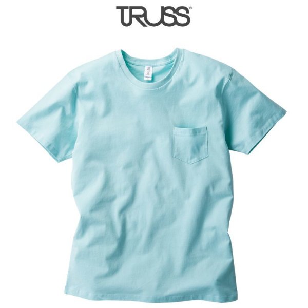 画像1: 【TRUSS】トラス | 5.0oz ポケットTシャツ (1)