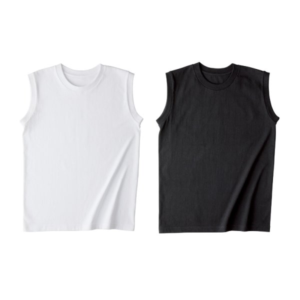 画像4: 【TRUSS】トラス | 5.3oz ウィメンズノースリーブ Tシャツ [WOS-808] (4)