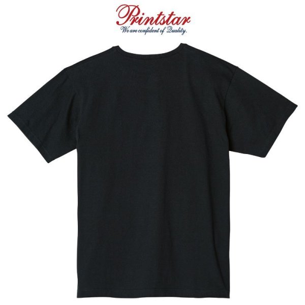 画像2: 【Printstar】プリントスター 5.6オンス ヘビーウェイトヘンリーネックTシャツ (2)
