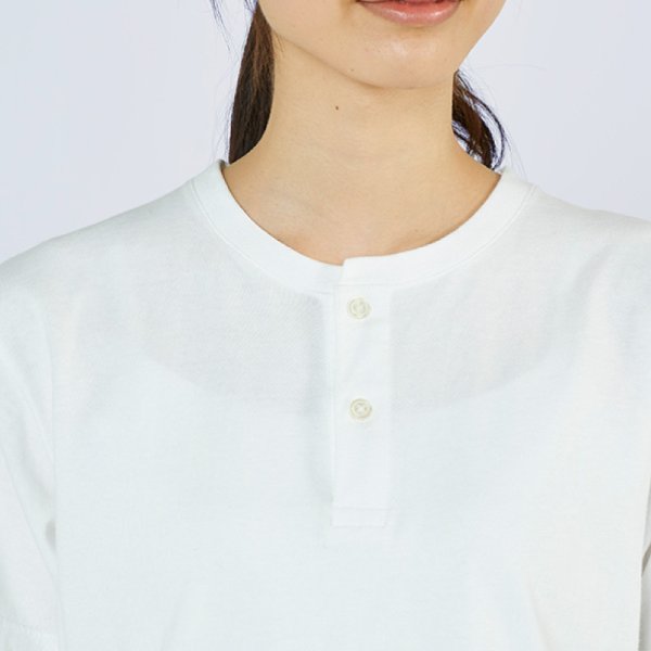 画像4: 【Printstar】プリントスター 5.6オンス ヘビーウェイトヘンリーネックTシャツ (4)