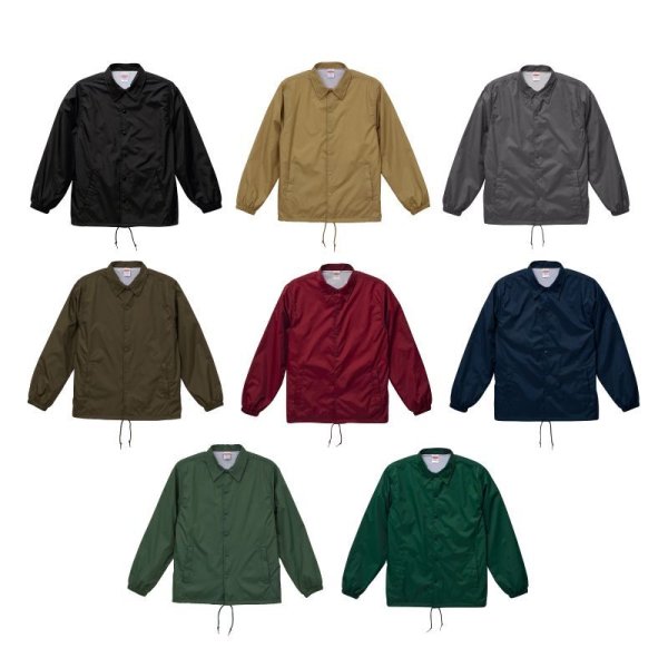 画像8: 【United Athle】ユナイテッドアスレ|ナイロン コーチ ジャケット(裏地付) (8)
