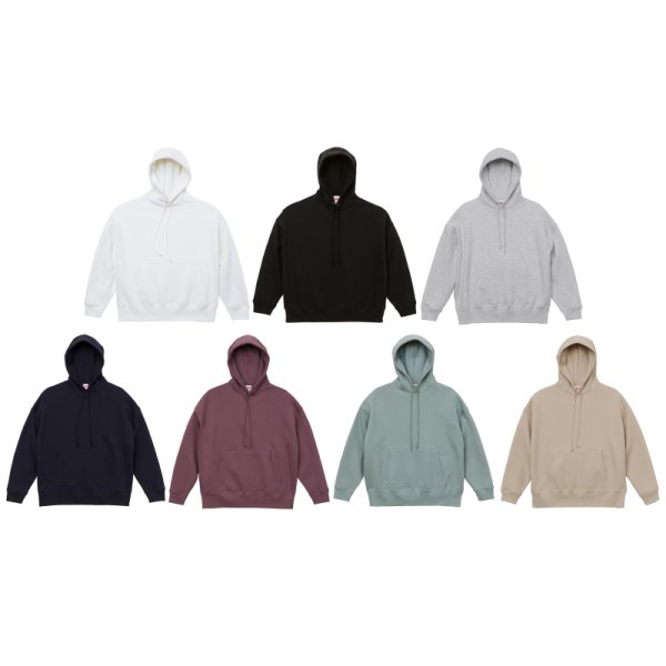 画像6: 【United Athle】ユナイテッドアスレ|T/C ビッグシルエット スウェット プルオーバー パーカ (裏起毛) (6)