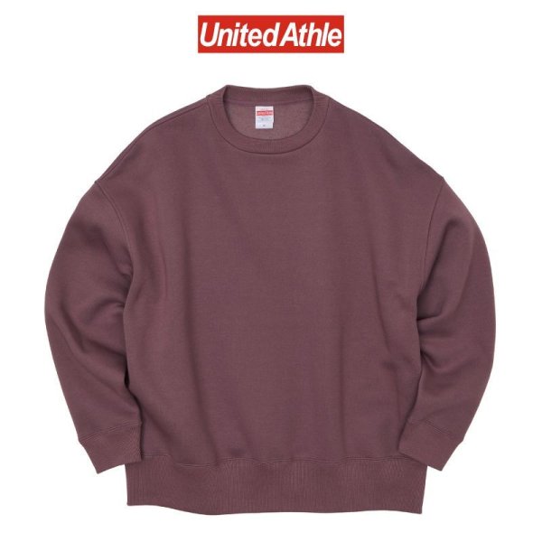 画像1: 【United Athle】ユナイテッドアスレ｜10.0オンス T/C ビッグシルエット クルーネック スウェット (裏起毛) (1)