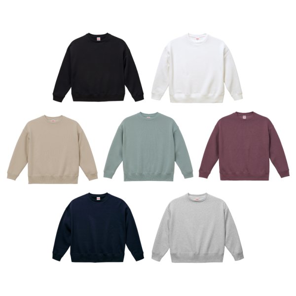 画像3: 【United Athle】ユナイテッドアスレ|10.0オンス T/C ビッグシルエット クルーネック スウェット (裏起毛) (3)