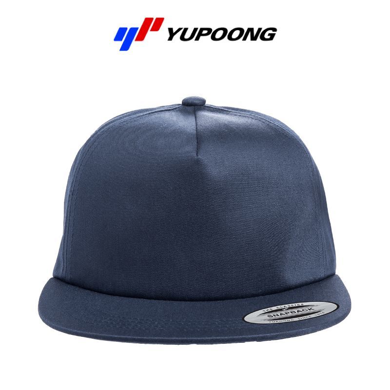 Yupoong ユーポン　スナップバック　キャップ　10P (Blue)