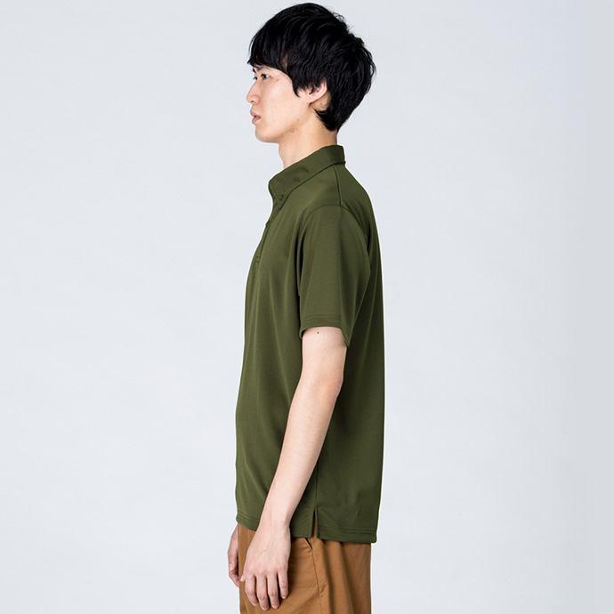 glimmer】グリマー｜4.4オンス ドライボタンダウンポロシャツ - 00313-ABN ｜オリジナルＴシャツ NORIWORKS