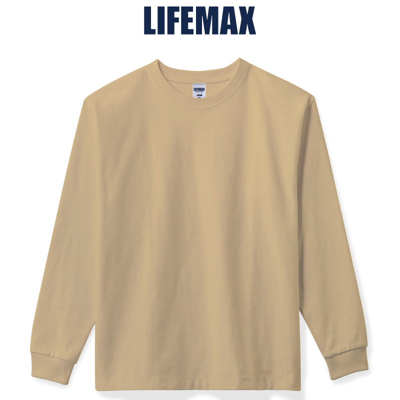 LIFEMAX】ライフマックス | 10.2oz スーパーヘビーウェイトロングスリーブTシャツ - MS1608 ｜オリジナルＴシャツ  NORIWORKS