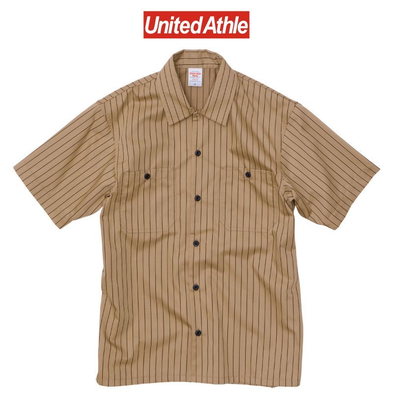 United Athle Works T C ストライプ ワーク シャツ オリジナルtシャツ Noriworks United Athle Works T C ストライプ ワーク シャツ オリジナルtシャツ Noriworks